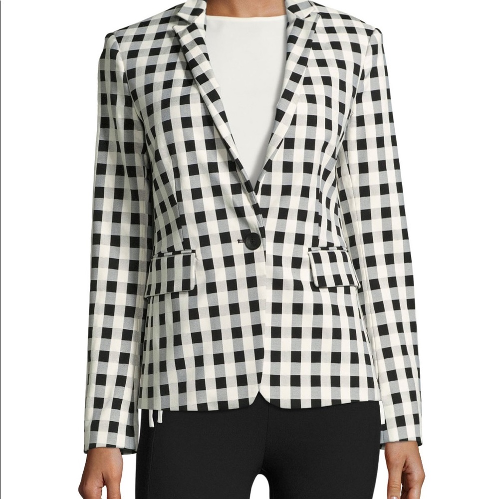 Rag & Bone Archer Gingham Blazer